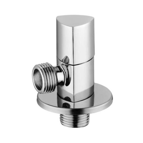 Вентиль Aquasfera 1070, угловой, с отражателем, 1/2" НРx1/2" НР