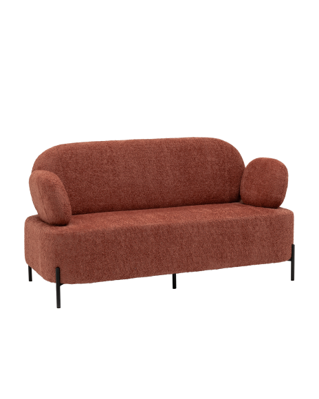 Диван Stool Group Кэнди букле коралловый