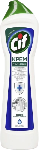 Универсальное моющее средство Cif ультра белый, 450 мл