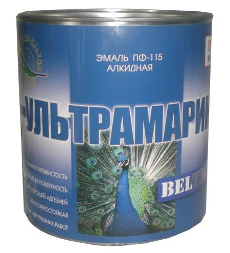 Эмаль ПФ-115 Белтекс ультрамарин (синяя) 6кг