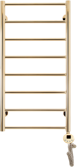 Полотенцесушитель электрический Domoterm Медея П8 40x80, золото, R