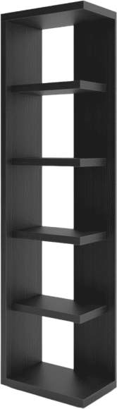 Стеллаж Riddle Brush черное дерево