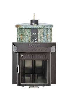 Печь для бани Ферингер ПФ 'До 28 м3' Оптима Жадеит наборный