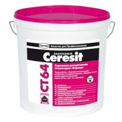 Штукатурка полимерная "короед" СТ 64  2,0 база