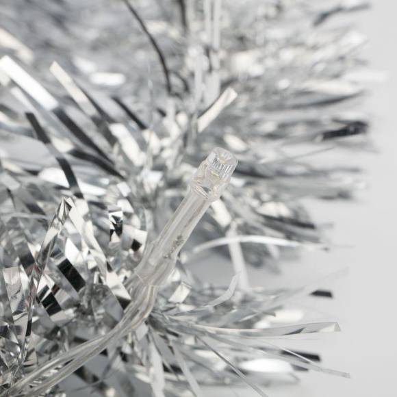 Гирлянда светодиодная "Мишура серебряная " 1.5м 10LED бел. 0.1Вт IP20 провод ПВХ прозр. элементы питания 2хAA (не в компл.) Neon-Night 304-011 Гирлянда светодиодная "Мишура серебряная " 1.5м 10LED бел. 0.1Вт IP20 провод ПВХ прозр. элементы питания 2хAA (не в компл.) Neon-Night 304-011