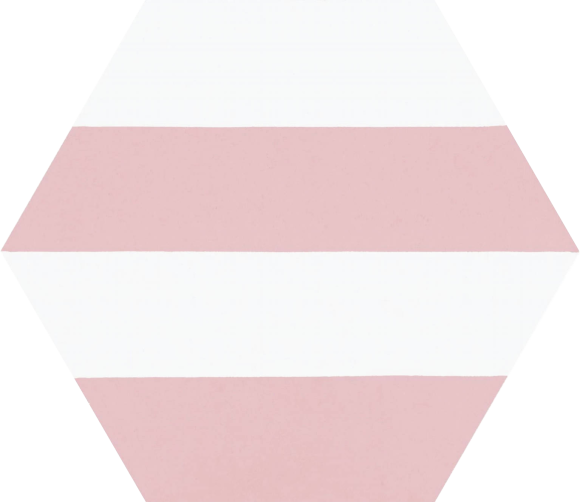 Керамогранит Codicer Hex 25 Porto Capri Pink 25х22