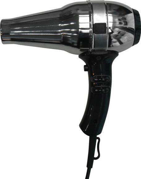 Фен для волос Nofer Hotel line 02013.B 1800 W черный,  металлик