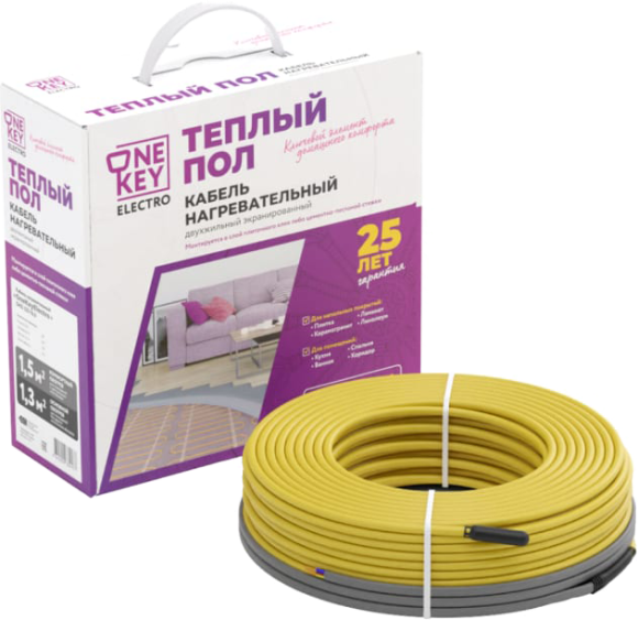 Теплый пол OneKeyElectro OKE 600-50,0 секция