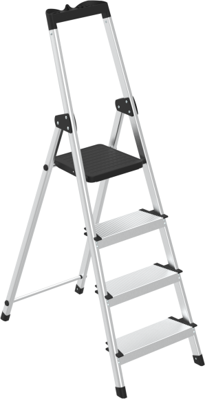 Стремянка Zalger 211-4 4 ступени, односторонняя