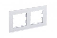 Рамка 2-м AtlasDesign Nature матов. стекло бел. SE ATN330102 Рамка 2-м AtlasDesign Nature матов. стекло бел. SE ATN330102