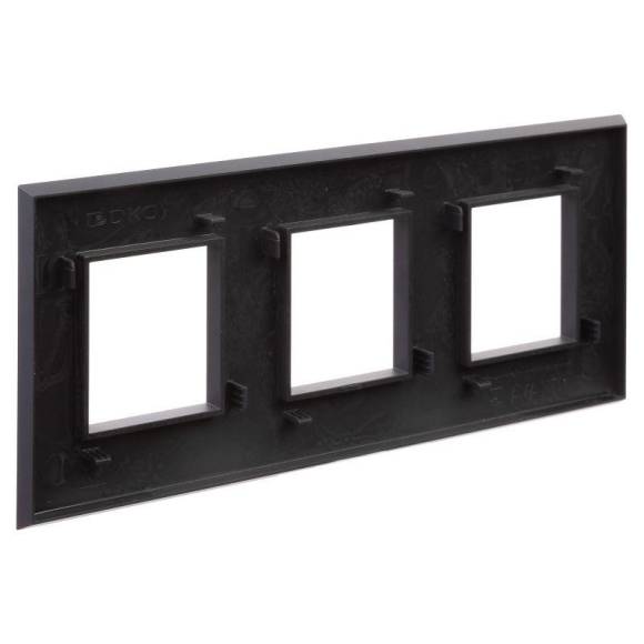 Рамка 6мод. ARTLEBEDEV Avanti "Черный матовый" DKC 4412906 Рамка 6мод. ARTLEBEDEV Avanti "Черный матовый" DKC 4412906