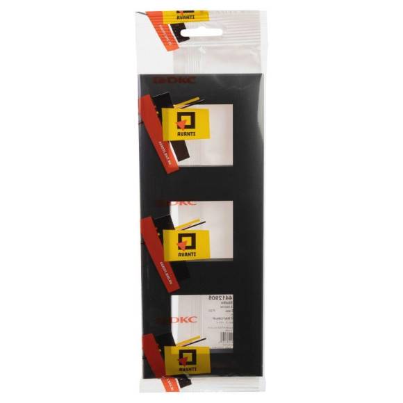 Рамка 6мод. ARTLEBEDEV Avanti "Черный матовый" DKC 4412906 Рамка 6мод. ARTLEBEDEV Avanti "Черный матовый" DKC 4412906