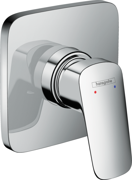 Встраиваемый смеситель для душа и ванны Hansgrohe Logis 71604000, С ВНУТРЕННЕЙ ЧАСТЬЮ, хром