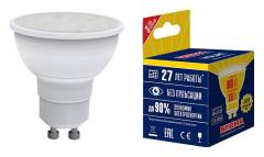 Лампа светодиодная Volpe  GU10 10Вт 3000K UL-00003842 Лампа светодиодная Volpe  GU10 10Вт 3000K UL-00003842