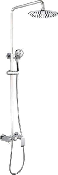 Душевая стойка Bravat Pure F6335369CP-A-RUS хром