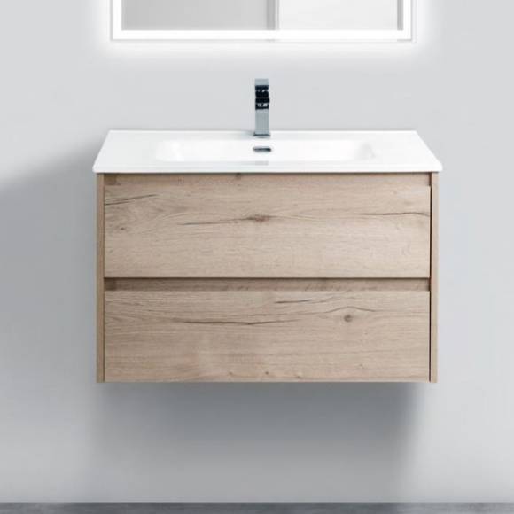 Тумба под раковину BelBagno Kraft 80 rovere galifax bianco