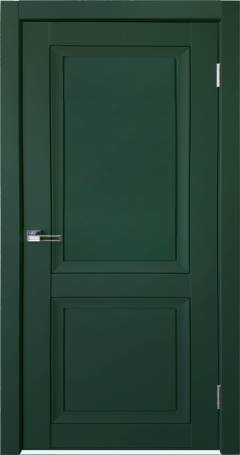 Полотно дверное  ДЕКАНТО-2  ПДГ (Barhat Green) (2 филенки)