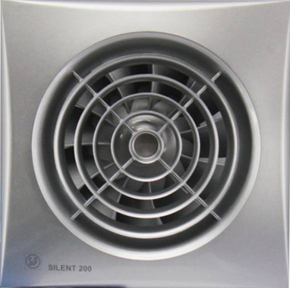 Вытяжной вентилятор Soler&Palau Silent -200 CRZ silver