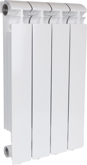 Радиатор алюминиевый Stout Alpha 500 SRA-2310-050004 4 секции, боковое подключение