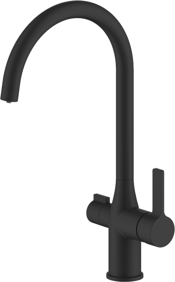 Смеситель для кухни IDDIS Pure PURBLFJi05 черный матовый