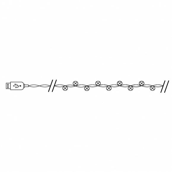 Гирлянда Нить [NONE] Feron CL571 41646
