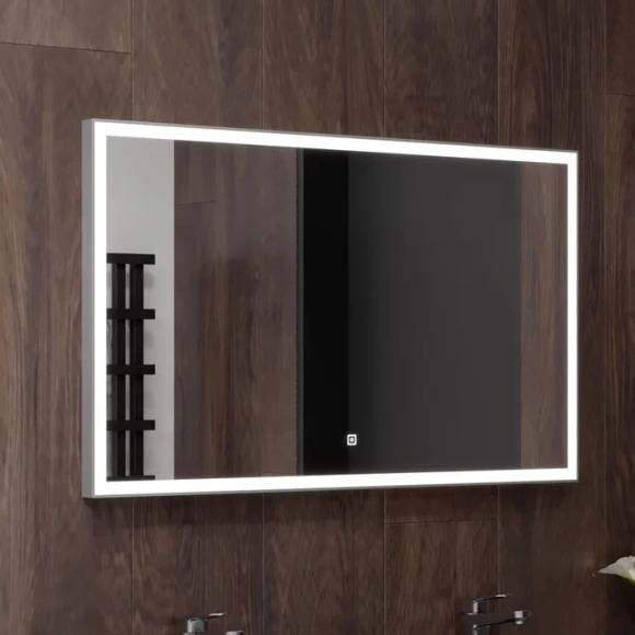 Зеркало CONTINENT Frame 120х70 с подсветкой