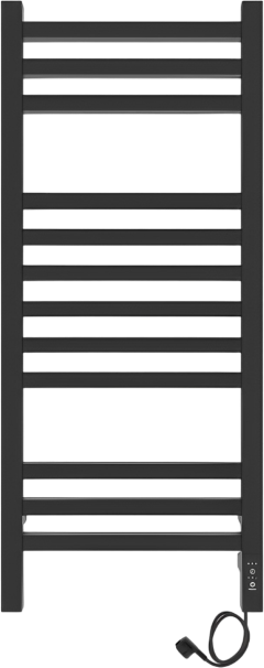 Полотенцесушитель электрический Laris Астор ЧКЧ П12 350/900 черный, R