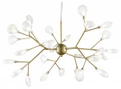 Подвесная люстра Natali Kovaltseva GRACE ll GRACE 75125/27С GOLD SATIN Подвесная люстра Natali Kovaltseva GRACE ll GRACE 75125/27С GOLD SATIN