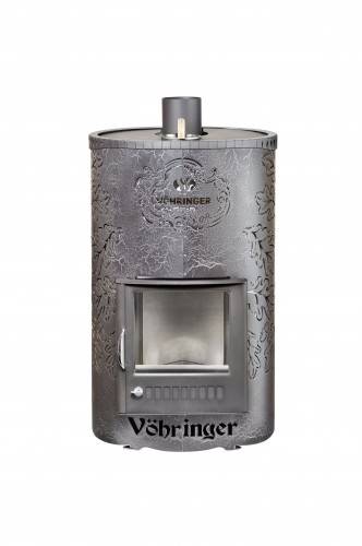 Печь для бани Ферингер ПФ 'До 25 м3' Уют топка из парной Дуб (Черный) Печь для бани Ферингер ПФ 'До 25 м3' Уют топка из парной Дуб (Черный)