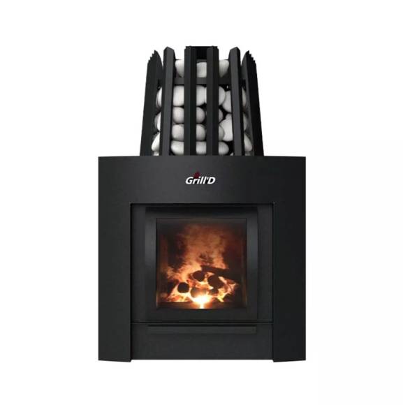 Дровяная банная печь Cometa 350 Vega Window Max Grill`D Дровяная банная печь Cometa 350 Vega Window Max Grill`D