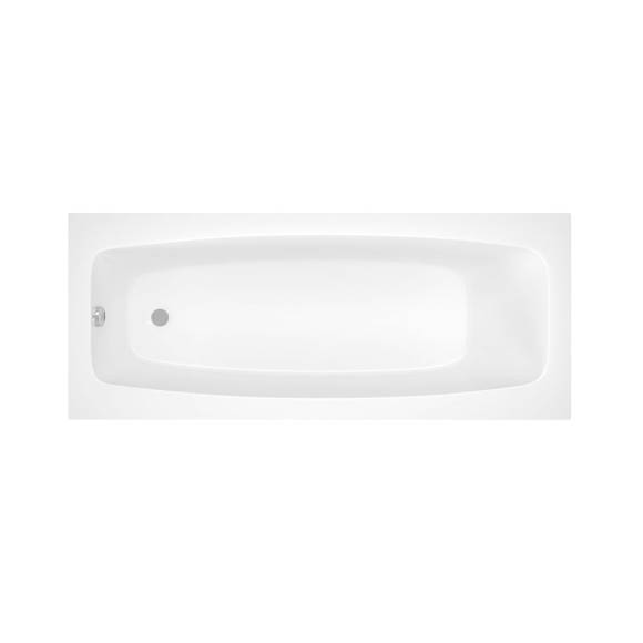 Акриловая ванна ALBA SPA Sevilla 160x75 см, пристенная, белая, на ножках