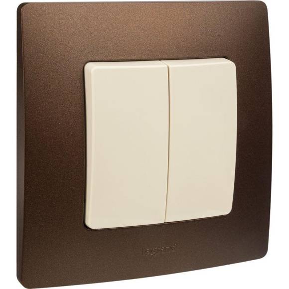 Выключатель 2-кл. СП Etika 10А IP20 250В 10AX безвинтов. зажимы механизм сл. кость Leg 672302 Выключатель 2-кл. СП Etika 10А IP20 250В 10AX безвинтов. зажимы механизм сл. кость Leg 672302