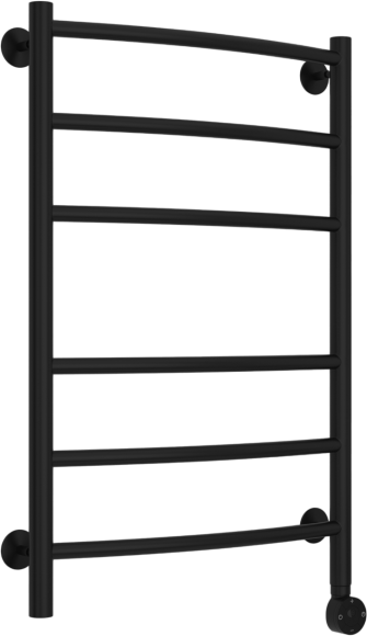 Полотенцесушитель электрический Стилье Формат 12 80x50, матовый черный