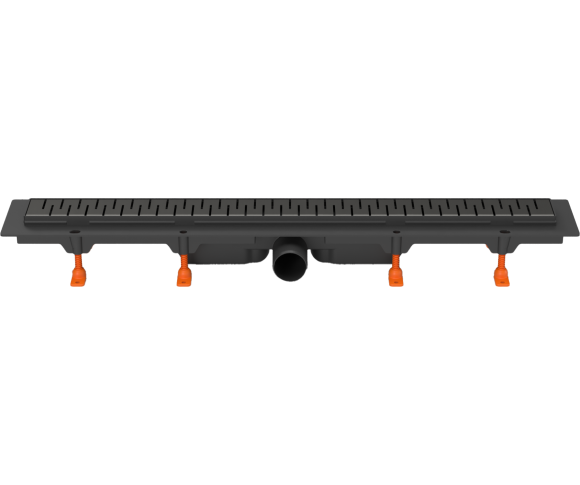Душевой трап (лоток) Milleau Point M750PB 75 см, матовый черный