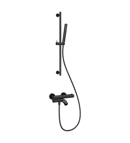 Душевой комплект Wonzon & Woghand Loop WW-311-00-508 черный матовый