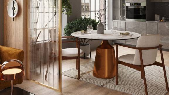 Стол обеденный Milosh Tendence Jonathan 701032 Стол обеденный Milosh Tendence Jonathan 701032