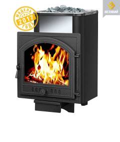 Печь банная Везувий Сенсация 28 антрацит дверка 205