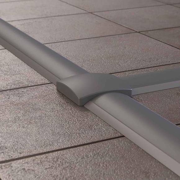 Кабель-канал напольный 50х12 L2000 пластик CSP-F G сер. DKC 01032 Кабель-канал напольный 50х12 L2000 пластик CSP-F G сер. DKC 01032