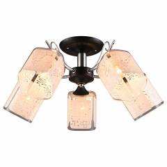 Потолочная люстра Imex 1087 MD.1087-5-S BK+CH Потолочная люстра Imex 1087 MD.1087-5-S BK+CH