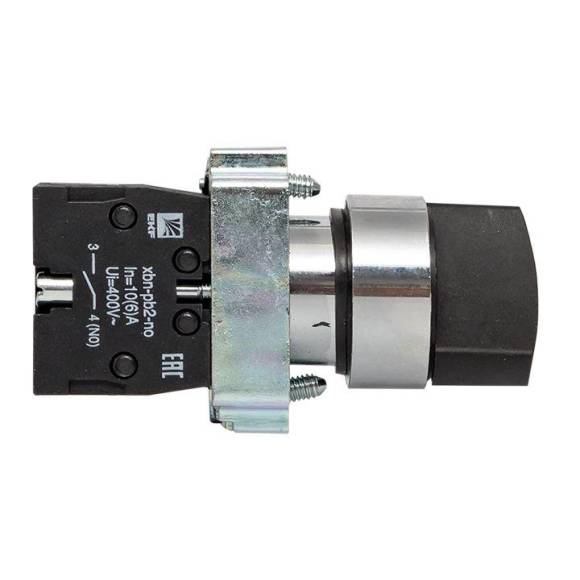 Переключатель BD21 2P короткая ручка NO EKF xb2-bd21 Переключатель BD21 2P короткая ручка NO EKF xb2-bd21