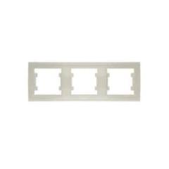 Рамка 3-м Бриллиант горизонт. сл. кость UNIVersal 7948707