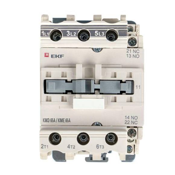 Контактор КМЭ 65А кат. 220В AC 1НО+1НЗ EKF ctr-s-65-220 Контактор КМЭ 65А кат. 220В AC 1НО+1НЗ EKF ctr-s-65-220