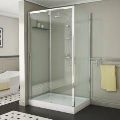 Душевой уголок Bravat Slimline х195 120х80