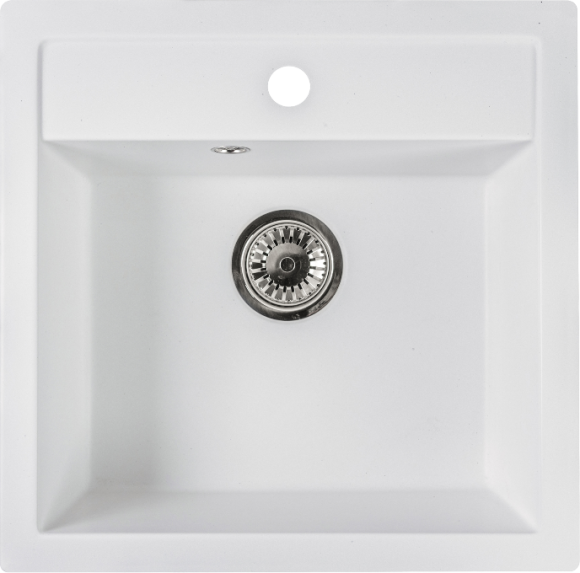 Мойка кухонная Reflexion Zia RX1251WH белый