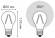 Лампа светодиодная Gauss Filament E27 15Вт 4100K 102902215 Лампа светодиодная Gauss Filament E27 15Вт 4100K 102902215