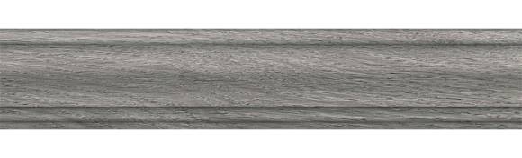 Плинтус KERAMA MARAZZI Арсенале матовый, морозостойкий серый