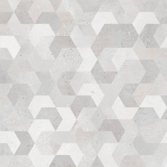 Керамогранит DAKO Chevron E-5017 серый, 60х60