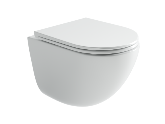 Унитаз подвесной Ceramicanova Vogue CN4008T безободковый