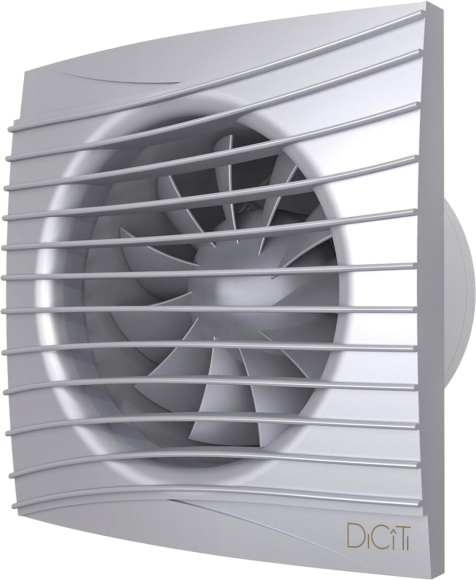 Вытяжной вентилятор Diciti Silent 5C gray metal