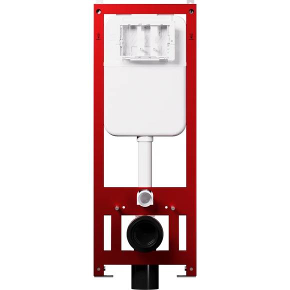 Инсталляция для унитаза Tokito Compact 43 крепление к полу и стене, с регулировкой по высоте